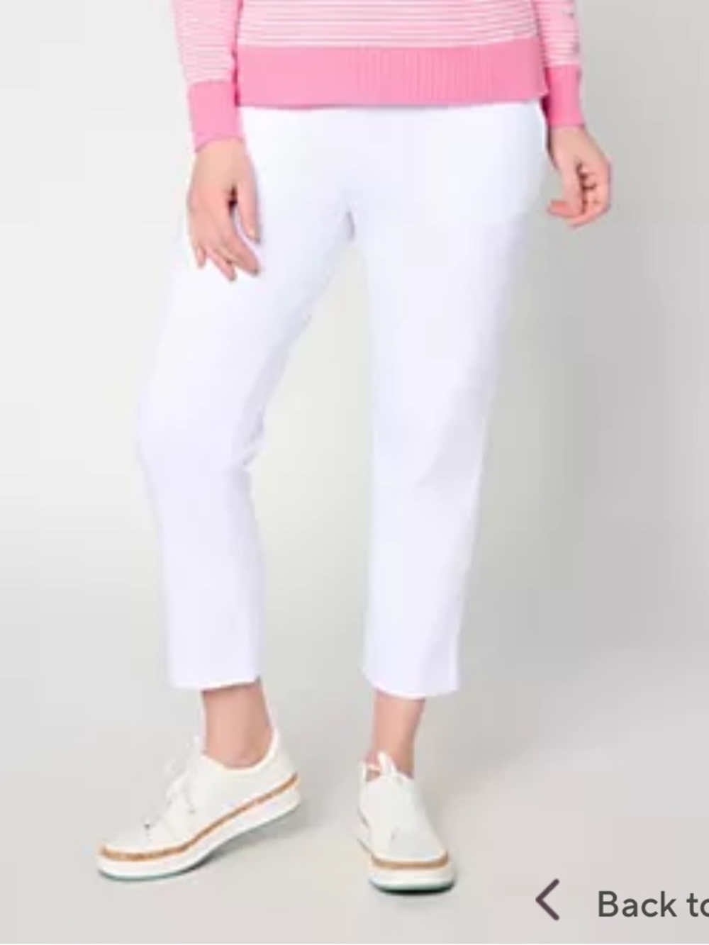 Belle beach by Kim Gavel petite Seaside sweats crop pant